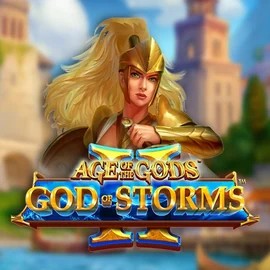 Age Of The Gods: God Of Storms 2 slot visual from Playtech available on koningbet-online.com