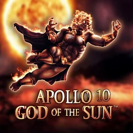 Slots logo of Apollo God of the Sun from Novomatic at Koning Bet