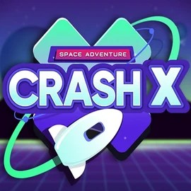 Crash X logo by Turbo Games at Koning Bet