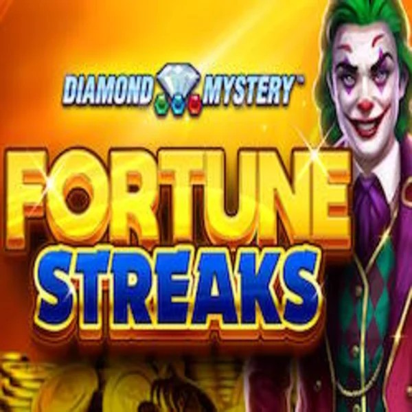 Official Slots logo: Diamond Mystery Fortune Streaks by Greentube at Koning Bet