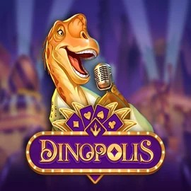Official Slots logo: Dinopolis by Push Gaming at Koning Bet