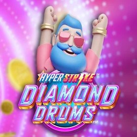 Hyper Strike Diamond Drums slot icon by Gameburger Studios, available at Koning Bet