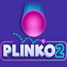 Plinko 2 online game logo by BGAMING on koningbet-online.com