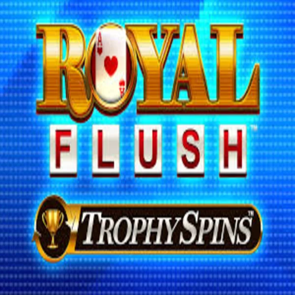 Royal Flush Trophy Spins casino game by Greentube – featured logo at Koning Bet