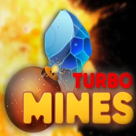 Turbo Mines casino game by Turbo Games – featured logo at Koning Bet